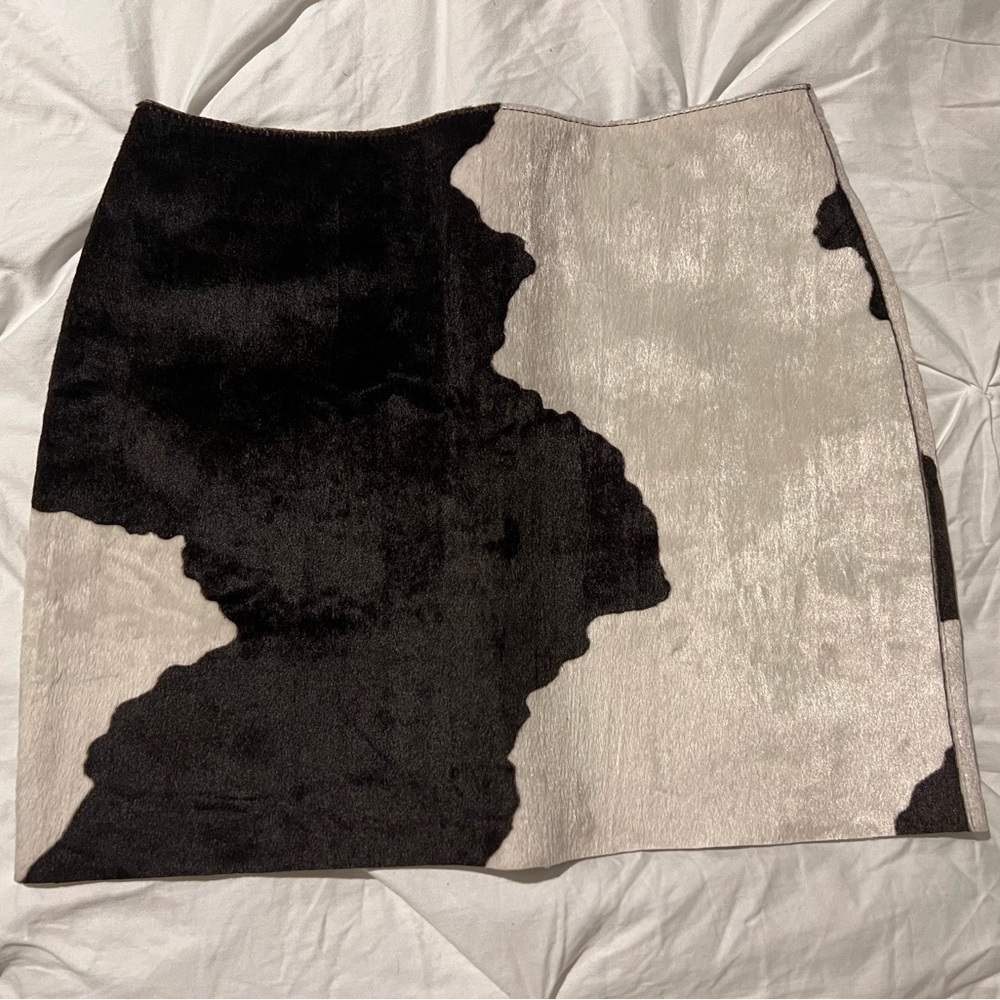 Rem Garson Cowhide Skirt xs